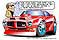 Car Cartoon 1971 Pontiac TransAm Renovation Cartoon - Vector Design