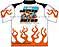 Car Cartoon Custom Car Logo and Crew Shirt