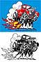 Car Cartoon Hot Rod T-Shirt