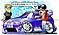 Car Cartoon Japanese Tuner Car Cartoon Vector Design