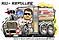 Car Cartoon R11 Refueller caricature  hot rod cartoon