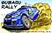Car Cartoon Subaru Rally Car Cartoon