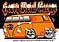 Car Cartoon Hot Rod V8 VW Kombi Van rod cartoon