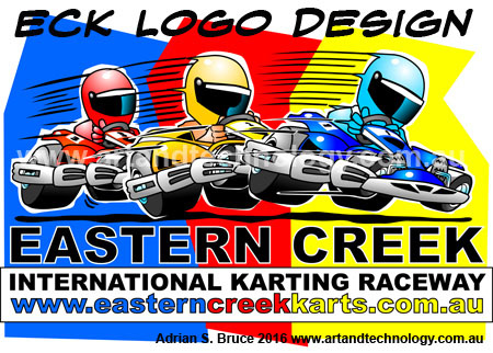 Eastern Creek Karting Logo Design