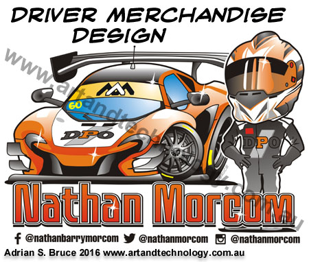 Pro Driver Merchandise Sticker Design