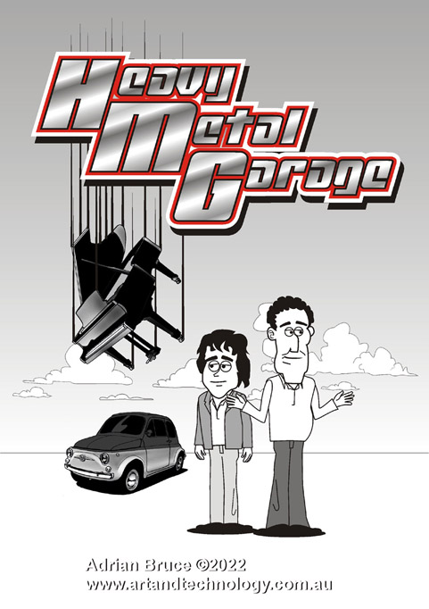 Cover of Heavy Metal Garage Book