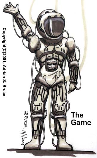 game costume SF Concept Art Design Sketch